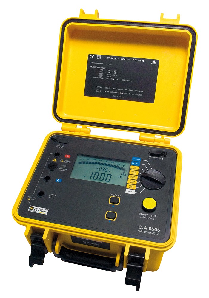 法國(guó)CA絕緣電阻測(cè)試儀C.A 6505